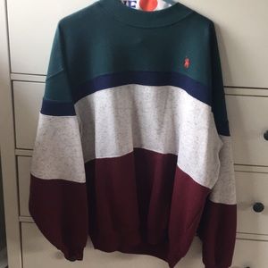 oversized crewneck sweater